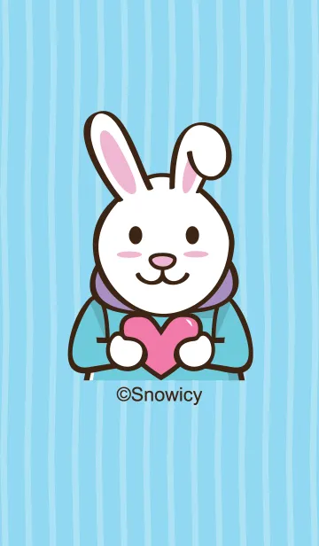 [LINE着せ替え] Airy Rabbit Themeの画像1