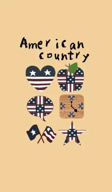 [LINE着せ替え] American countryの画像1