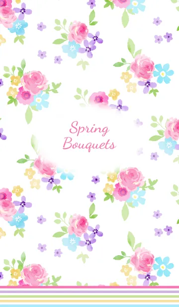 [LINE着せ替え] Spring bouquetsの画像1