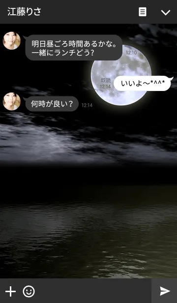 [LINE着せ替え] Silent Moonの画像3