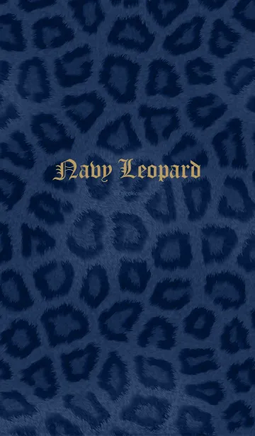 Navy LeopardのLINE着せ替え