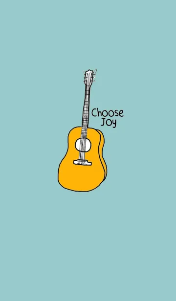 [LINE着せ替え] Happy Guitar by Kukoyの画像1