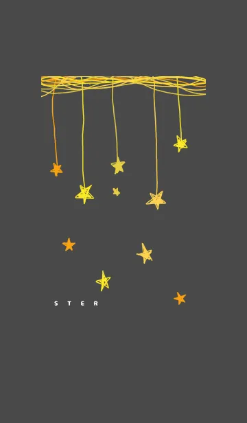 [LINE着せ替え] カラフル星の画像1