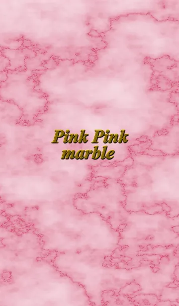 [LINE着せ替え] Pink Pink marbleの画像1
