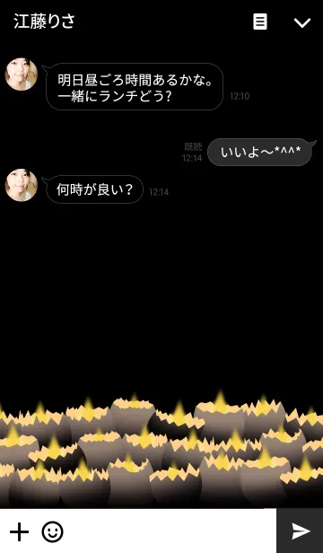 [LINE着せ替え] EGG CANDLESの画像3