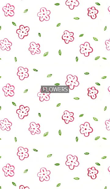 [LINE着せ替え] water color flowers_127の画像1