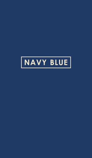 [LINE着せ替え] Navy Blue in Beigeの画像1
