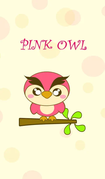 Pink owlの着せ替えメイン画像