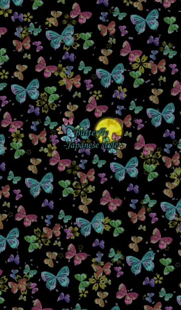 [LINE着せ替え] Butterfly - Japanese style-の画像1