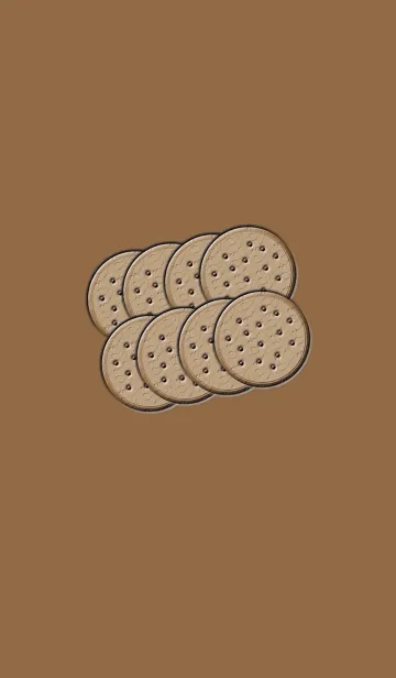 [LINE着せ替え] Chocolate chip cookieの画像1