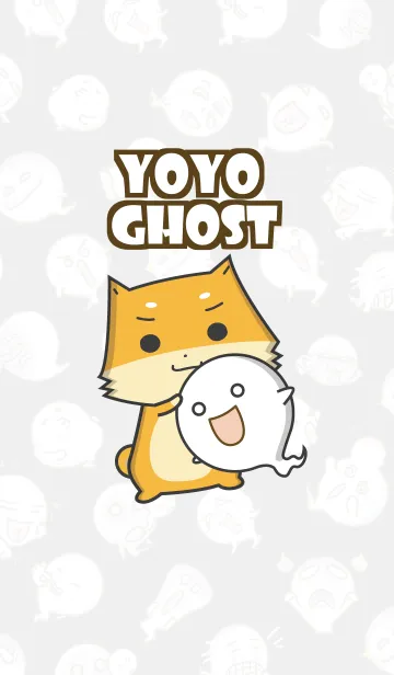 [LINE着せ替え] ゆうゆう ゴースト 1.01の画像1