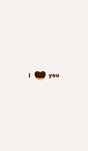 'I love you'の着せ替えメイン画像