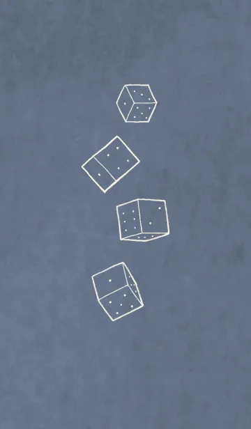 [LINE着せ替え] シンプルダイスの画像1