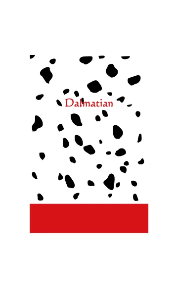 [LINE着せ替え] Dalmatian pattern 2.の画像1