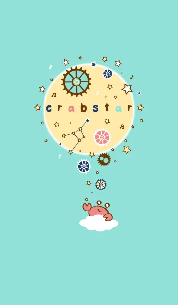 [LINE着せ替え] かにくんの星の画像1
