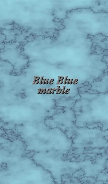 [LINE着せ替え] Blue Blue marbleの画像1