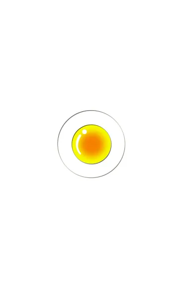 [LINE着せ替え] One fried eggの画像1