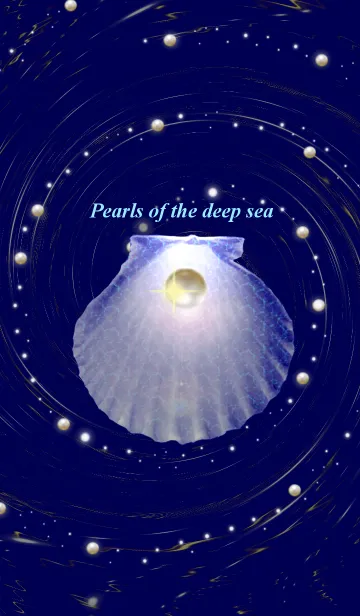 [LINE着せ替え] 深海の真珠の画像1