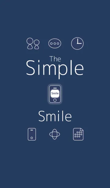 The Simple - Smileの着せ替えメイン画像