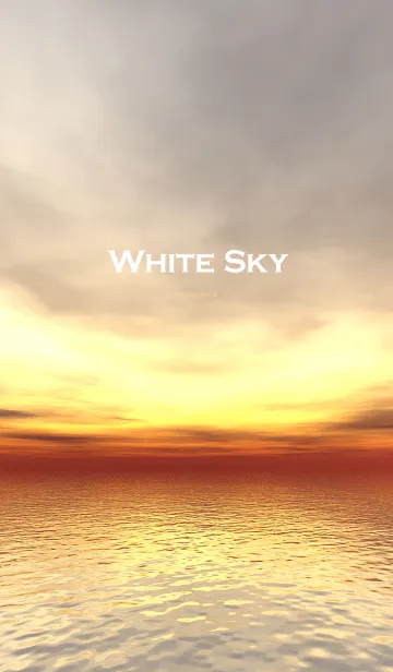 [LINE着せ替え] White Skyの画像1