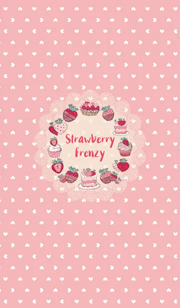 [LINE着せ替え] Strawberry Frenzyの画像1