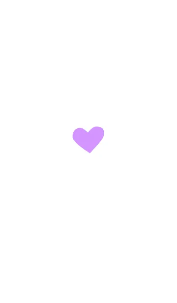 Simple heart -purple-の着せ替えメイン画像
