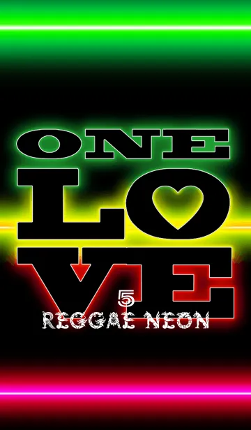 [LINE着せ替え] REGGAE NEON5の画像1