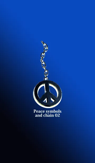 [LINE着せ替え] Peace symbols and chain 02の画像1