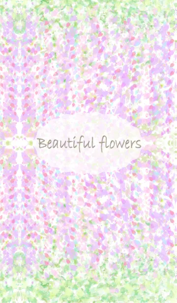 [LINE着せ替え] 美しい花の画像1