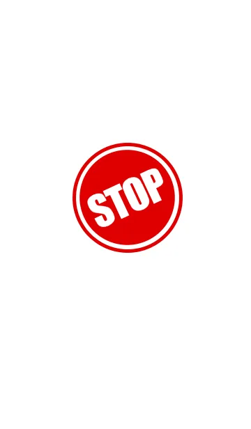 [LINE着せ替え] STOP STICKER***の画像1