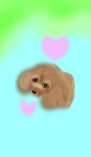 lovely toy poodle2の着せ替えメイン画像