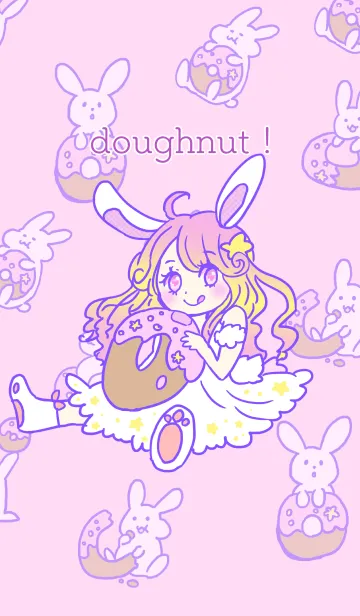 うさぎドーナッツ！の着せ替えメイン画像