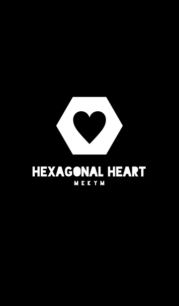 [LINE着せ替え] HEXAGONAL HEARTの画像1