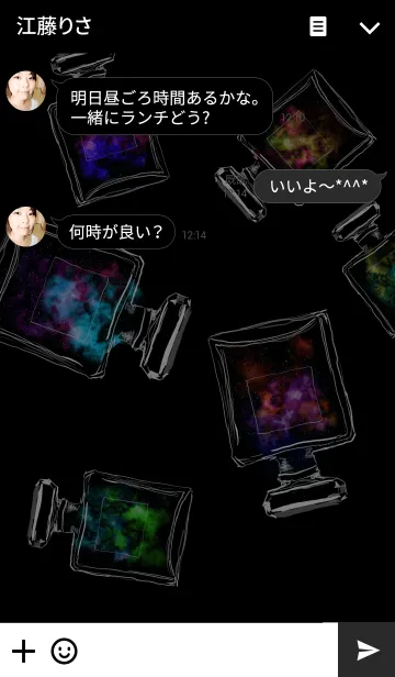 [LINE着せ替え] -space- universe in perfumeの画像3