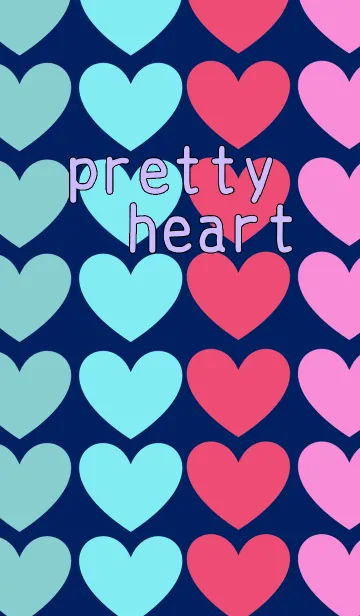 [LINE着せ替え] pretty heart♡の画像1