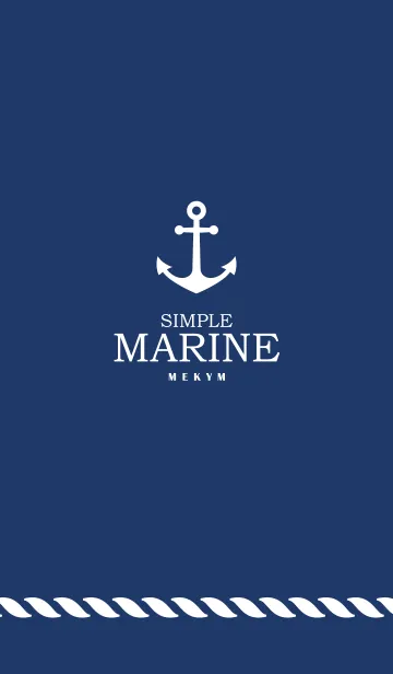 [LINE着せ替え] SIMPLE MARINE.の画像1