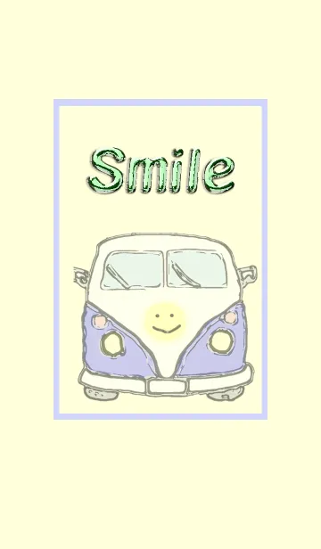 [LINE着せ替え] スマイルカー。車2の画像1