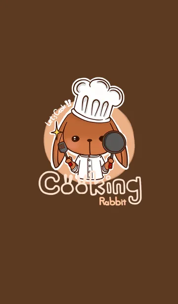 [LINE着せ替え] Cooking Rabbitの画像1