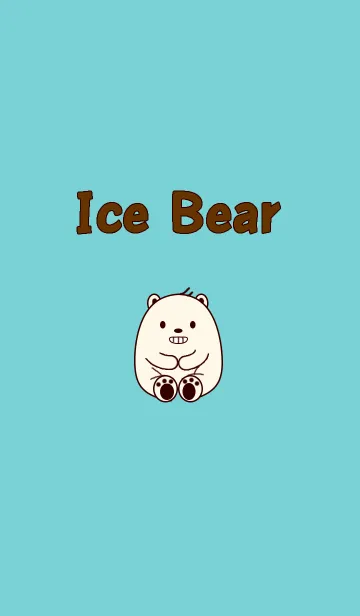 [LINE着せ替え] Ice Bear Fatの画像1