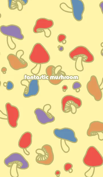 [LINE着せ替え] fantastic mushroomの画像1