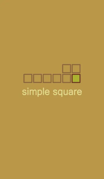 シンプル-SquareのLINE着せ替え