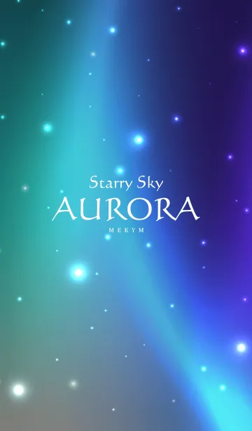 [LINE着せ替え] Starry Sky AURORA.の画像1