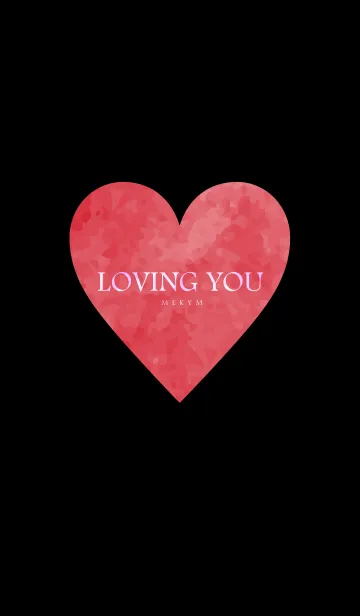 [LINE着せ替え] LOVING YOUの画像1