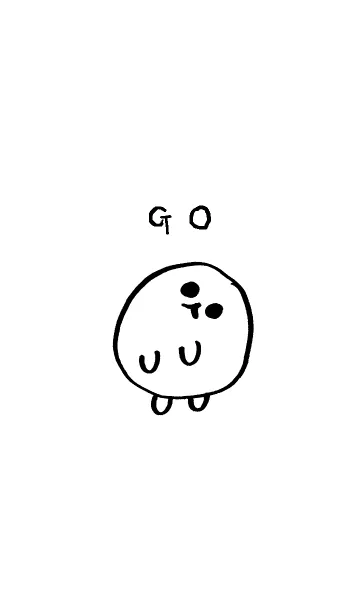 [LINE着せ替え] GO02の画像1