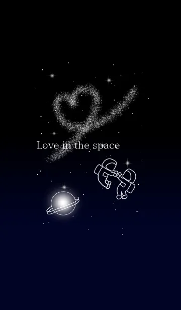 [LINE着せ替え] Love in the spaceの画像1