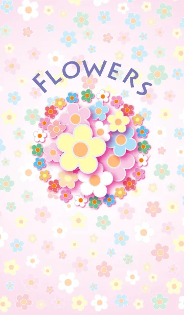 [LINE着せ替え] A lot of flowers 2.5の画像1