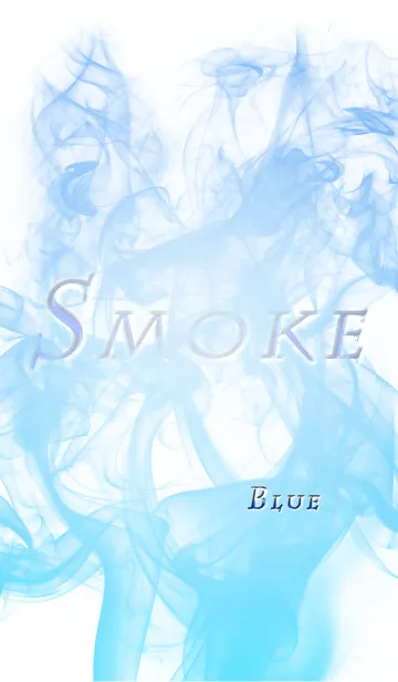 [LINE着せ替え] Smoke series Blueの画像1