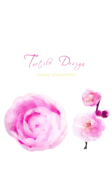 水彩花 Happy blossoms 3の着せ替えメイン画像