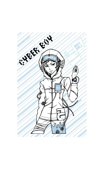 [LINE着せ替え] Cyber Boyの画像1