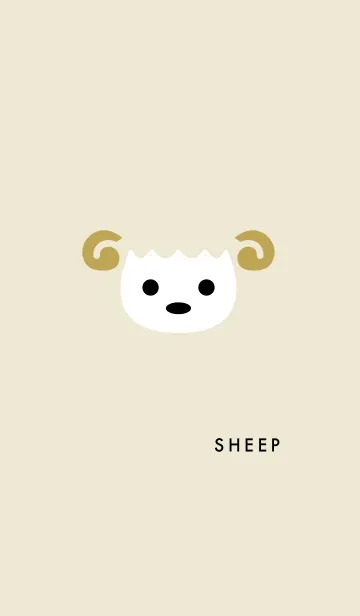 Sheep's Themeの着せ替えメイン画像